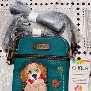 Chala Golden Retriever Crossbody .